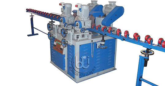 Tube polishing machine, Double Head