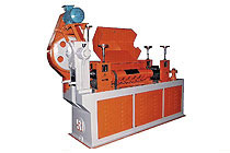 Wire straightening and cutting machine - 