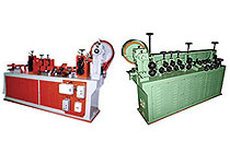 Wire straightening and cutting machine - 