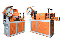 Wire straightening and cutting machine - 